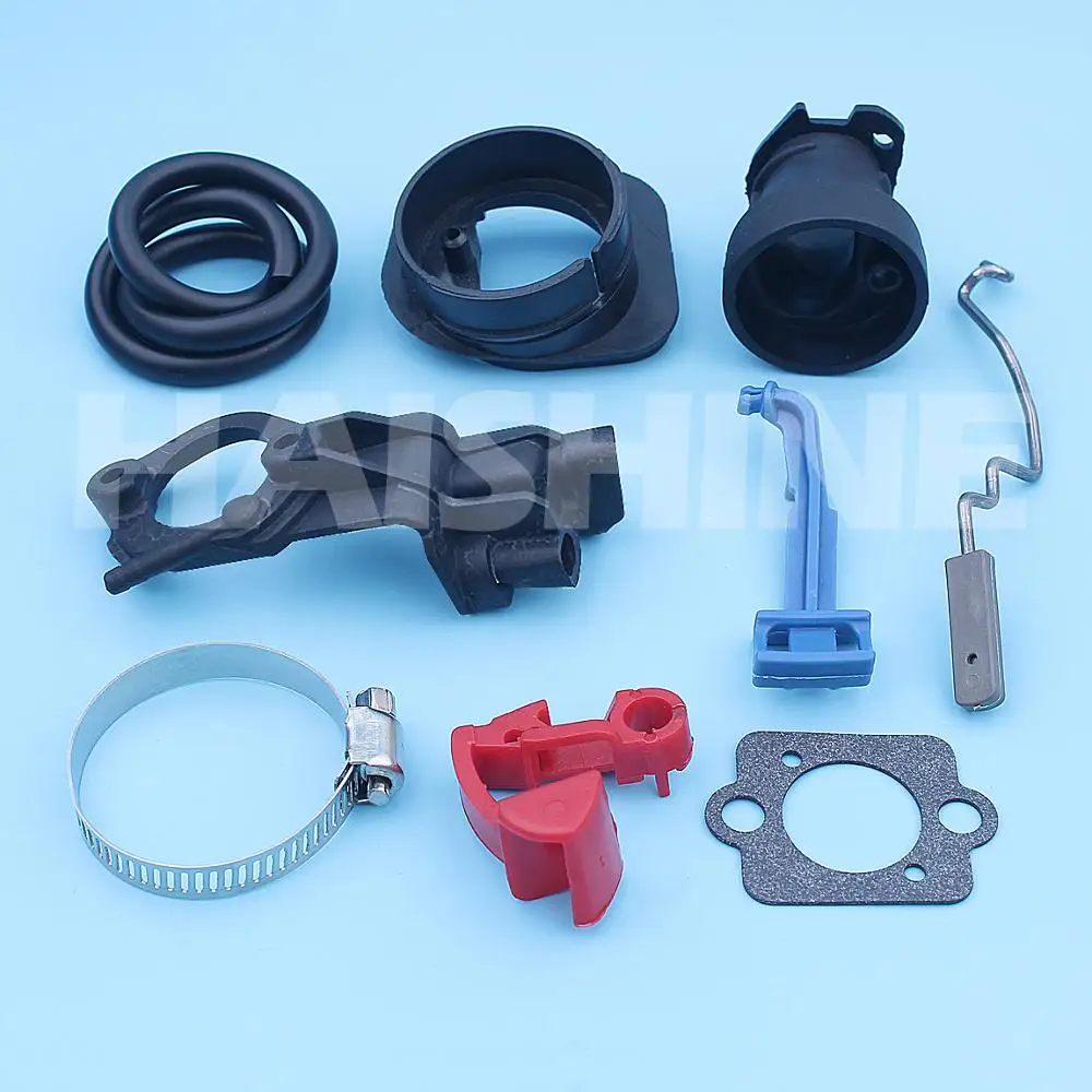 Imagem -04 - Intake Manifold Adapter Clamp Repair Kit Motosserra Acelerador Rod Controle de Alavanca Carb Junta Husqvarna 340 345 350 346xp 351 353