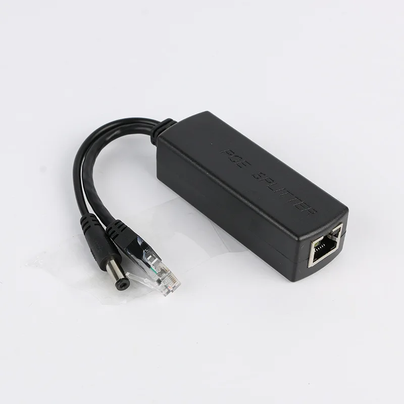 48V To 12V POE Connectors Adapter Cable Splitter Injector Power Supply Data Transmission POE Splitter For Huawei For Hikvision​​