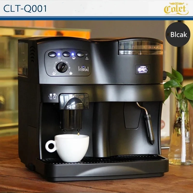 Calet CLT-Q001 macchina da caffè automatica domestica italiana americana commerciale chicchi di caffè appena macinati con un solo pulsante