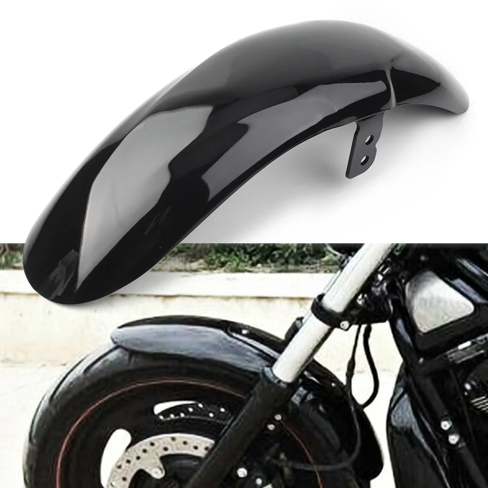 Gloss Black Motorcycle Front Fender Mudguard Fit For Harley V Rod Night Rod VRSCAW 2003 2004 2005 2006 2007 2008 2009 2010 2011