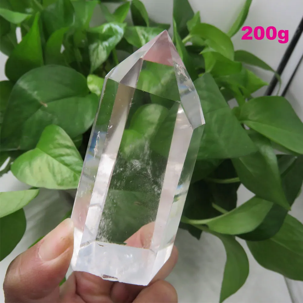 150~290g Rare AAA++ Rock Clear Quartz Crystal Point Wand Crystal Column Reiki Healing 2020 Gift