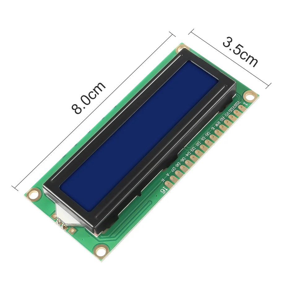 Aokin Iic/I2C Monitor LCD2004 20X4 5V Karakter Blauw Scherm Board Smart Electronics Lcd Module