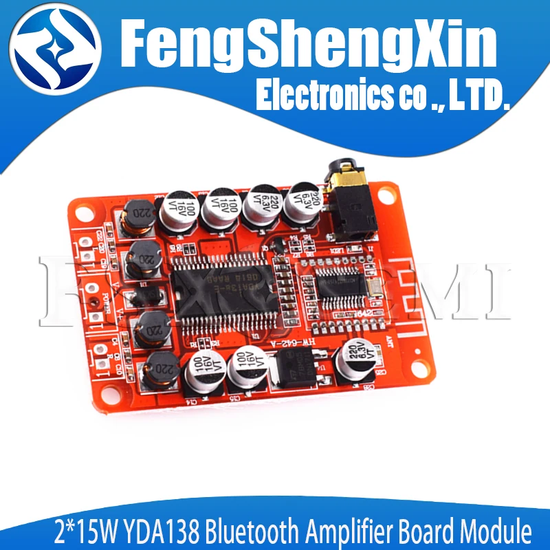 2*15W YDA138 Bluetooth Amplifier Board Module 3.5 output function with bluetooth receiver