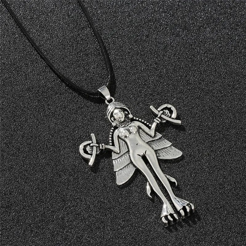 2022 Ishtar Innana Lilith Women Necklace Luciferian Satanic Amulet Pendant Necklace Demon Pendant Jewelry Gift For Girl Friends