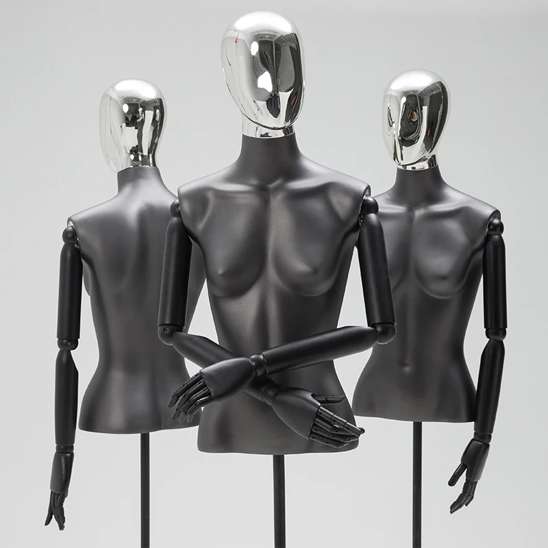 

Best Quality Mannequin Women Full Body Women Half Body Dummy Plating Human Body Model Hot Sale