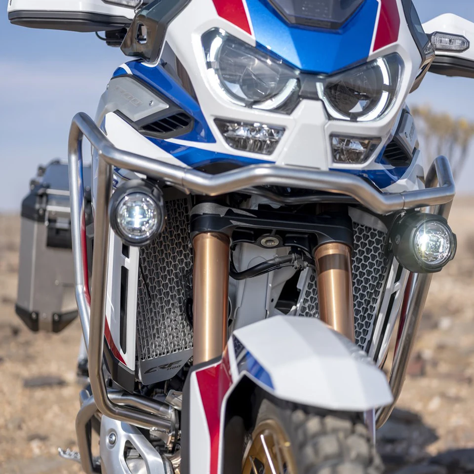 ホンダCRF1100L アフリカン用LEDフォグランプ ステンレス製