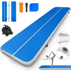 Muslimgonfiabile ginnastica AirTrack Tumbling Air Track Floor trampolino per uso domestico/allenamento/Cheerleading/spiaggia