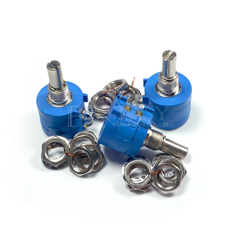 1pcs 3590S 1K 2K 5K 10K 20K 50K 100K ohm Precision Potentiometer Adjustable Resistor 3590 102 103 502 103 203 503 104