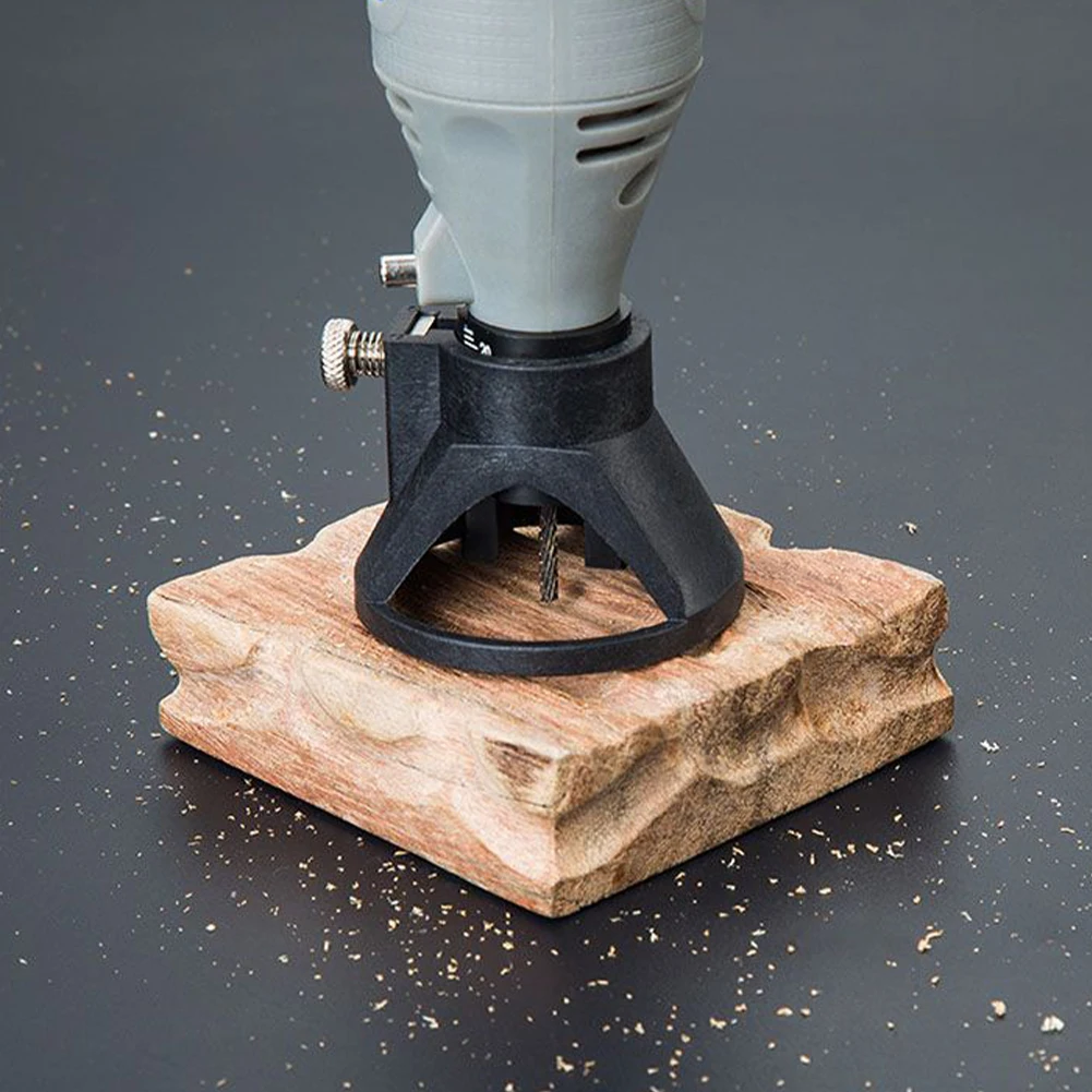 Localizzatore smerigliatrice elettrica Mini campana bocca localizzatore mulino elettrico trapano rettifica lucidatura fermo supporto modello utensile rotante