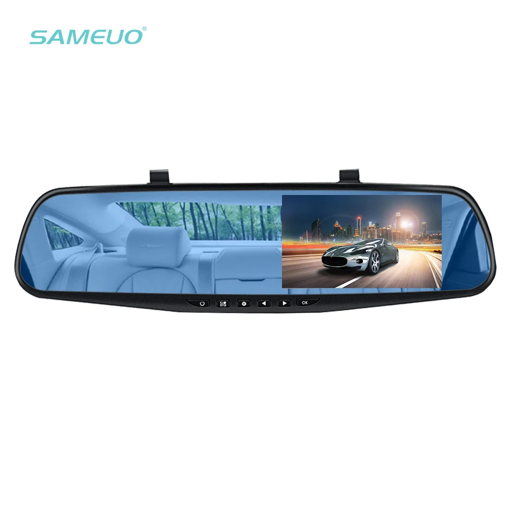 Mirror camera Video Recorder Dash Cam Front and Rear for car dvr with 2 cam Reverse camera FHD1080P Dashcam car Camera recorder