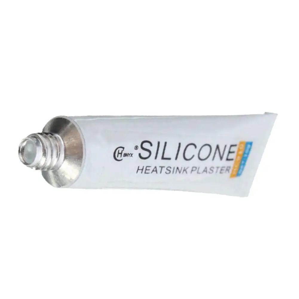 Hy910 10g silicone cola térmica adesivo condutora led u4n2 gesso calor silicone gpu pia pasta c1c5