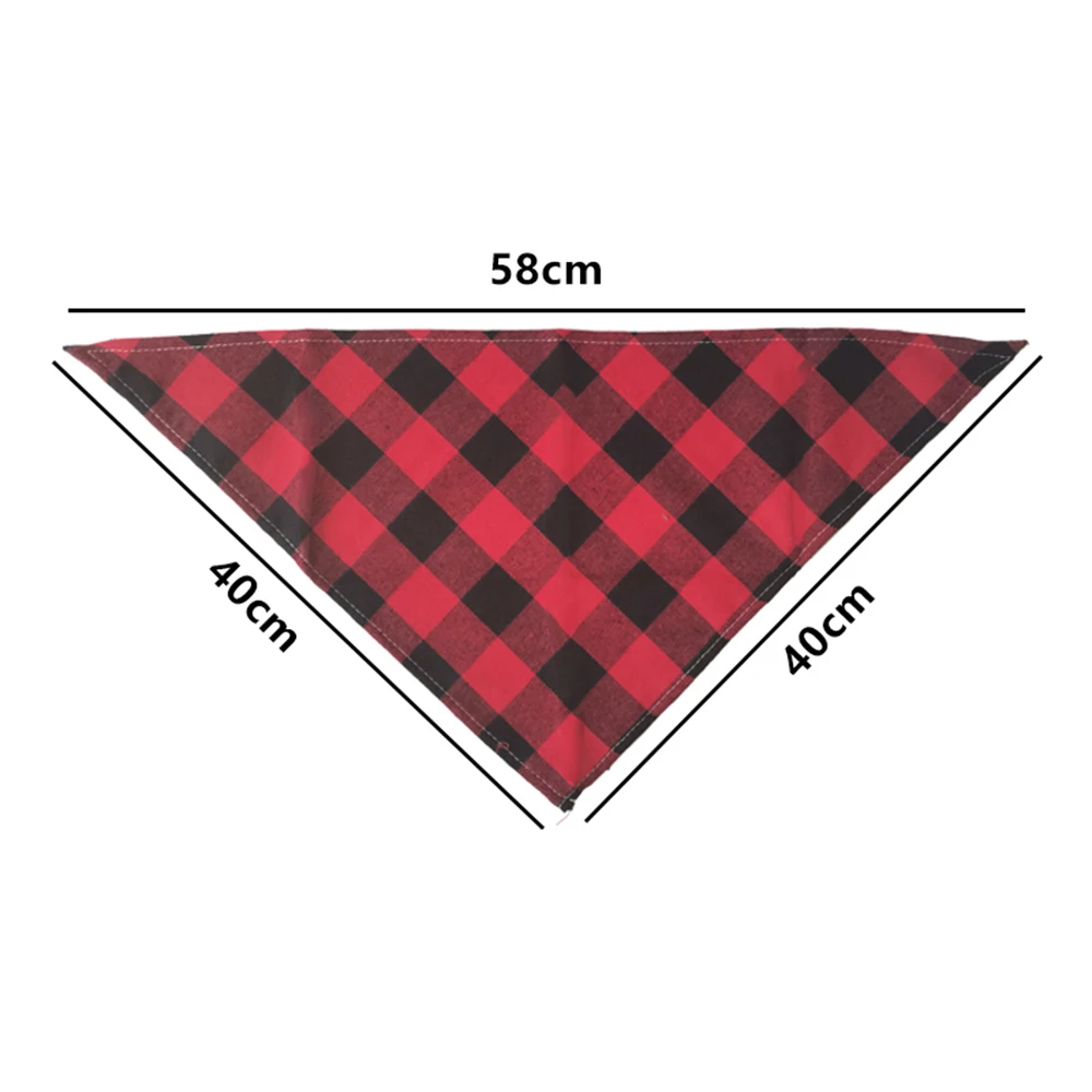 30/50 Pcs Plaid Dog Bandana Lot For Small Large Dogs Personalized Pet Bulk Dog Face Bandana Washable Dog Bandanas