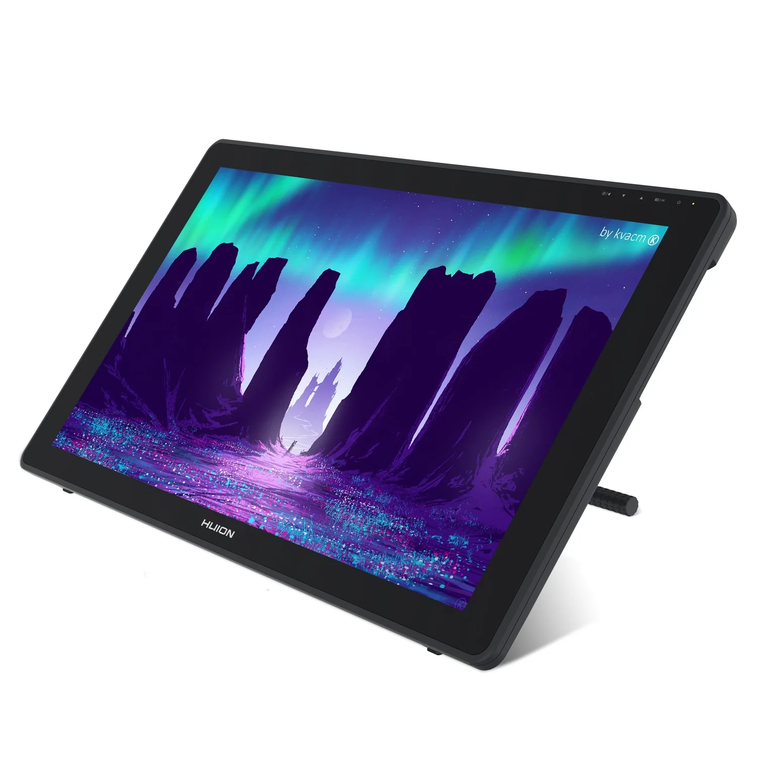 HUION Kamvas 22 Graphic Pen Tablet Monitor Pen Display 21.5 Inch Anti-glare Screen 120%s RGB Windows Mac And Android Device