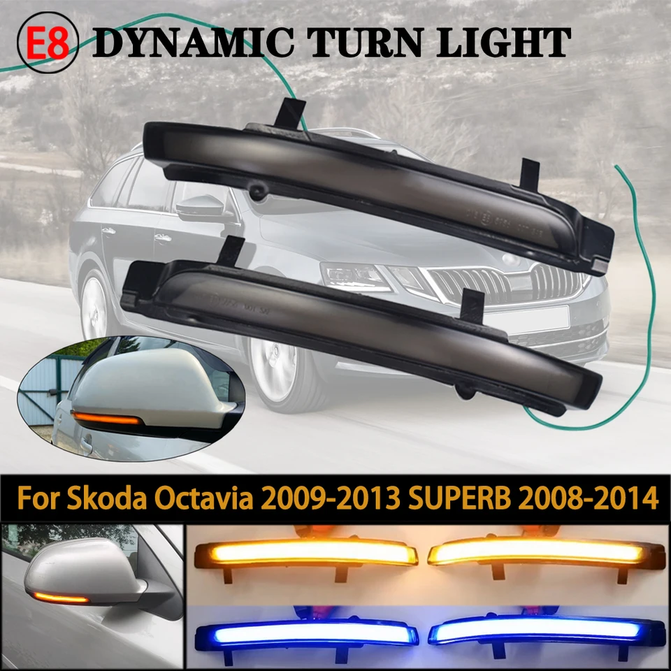 Faros SKODA OCTAVIA 04-08 NEGRO