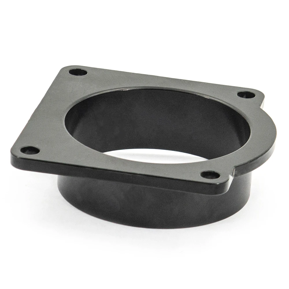 Mass Air Flow Sensor Intake Adapter Duct Mounting Plate Aluminum ADMP-02