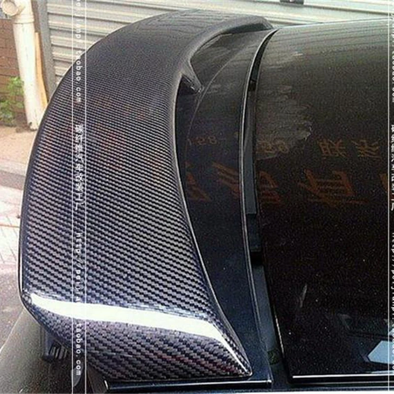 

For Benz smart fortwo high quality Carbon Fiber rear boot Wing Spoiler Rear Roof Spoiler Wing Trunk Lip Boot Cover