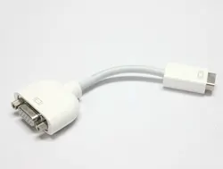 Mini DVI Port to VGA Adapter Cable for Mac iMac Macbook Monitor Projector