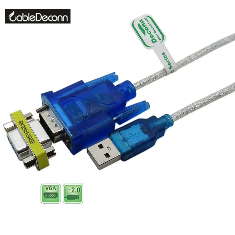 Cavo seriale da Usb a Rs232 porta femmina Switch da USB a seriale DB9 cavo seriale femmina da USB a COM