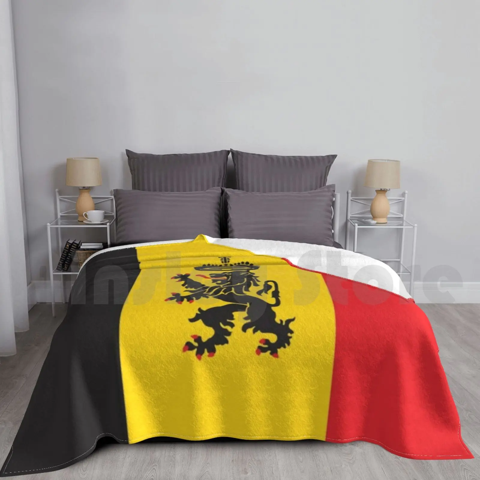 Belgium-Flag Blanket Fashion Custom 2787 Country Flags Country Flag Belgium Europe