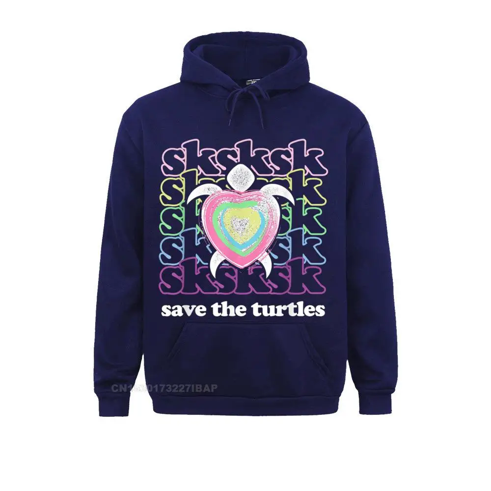 SKSKSK And I Oop... Save The Turtles Basic Girl Harajuku Hoodies Plain Women Sweatshirts Hip Hop April FOOL DAY Sportswears