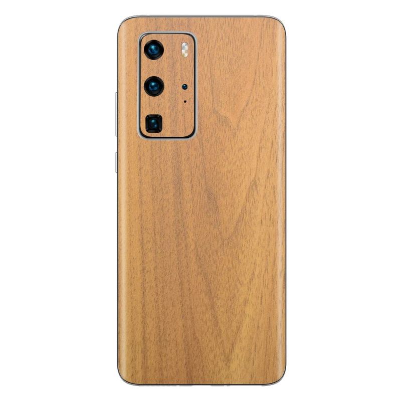 High Simulation Wood Grain Sticker Phone Back Paste Sticker For HUAWEI P40 Pro+ P30 P20 Pro Mate 30 20 Honor 30S 20i 10 9 Film