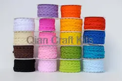 150 yards Ric Rac/ Zig Zag Trim Ribbon For Crafting You Pick Color Rick Rack Trims Ric Rac Ribbon Tape ,Width 5-6mm for DIY