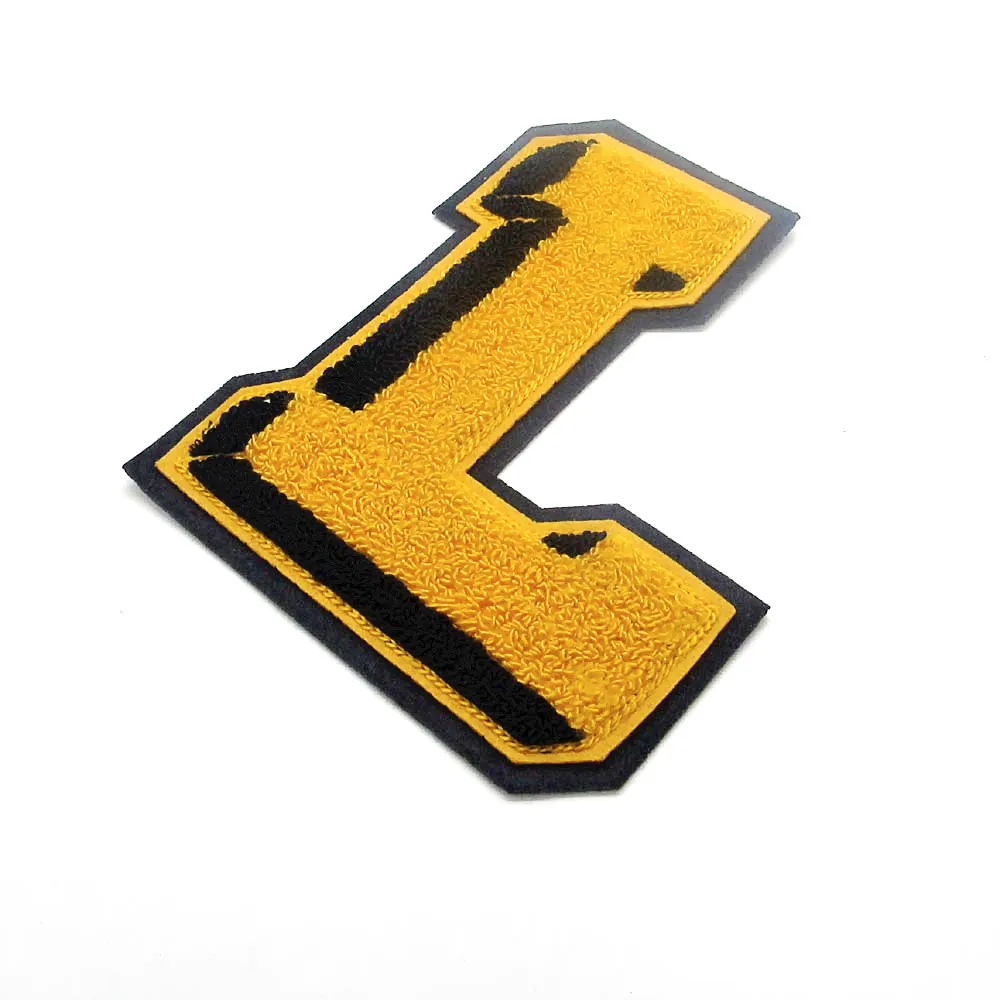 Customize cheap chenille letter jacket patches