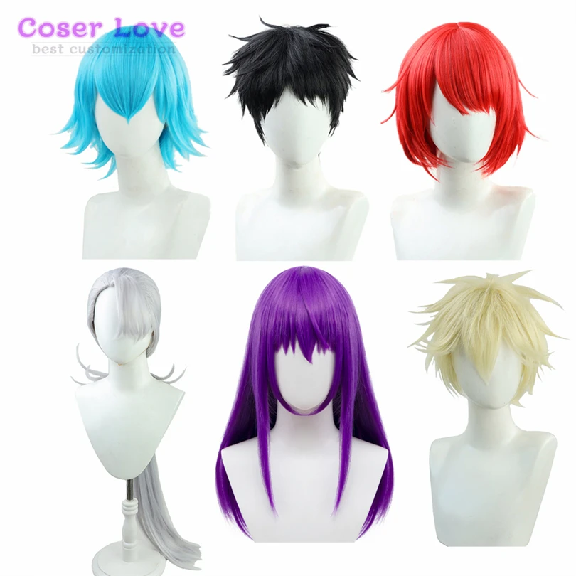 Disfraz de Bishounen para chico bonito, accesorios para Cosplay, Tanteidan, Fukuroi, Michiru, Yubiwa, Sousaku, Sakiguchi, nagiro