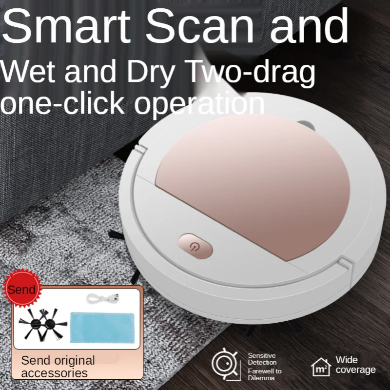 Smart Sweeping Robot Lazy Household Cleaning Machine Automatic Vacuum Cleaner Small Home Appliances Gift Customization