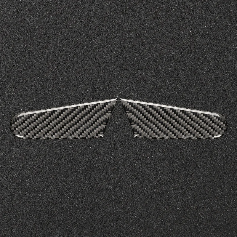 For Porsche Macan Carbon Fiber Rearview Mirror Vehicle Decoration Anti-Scratch Epoxy Protector Sticker Cover Trim Auto