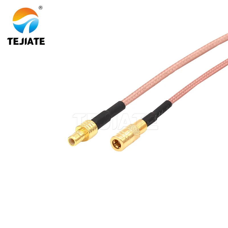 1PCS TEJIATE Adapter Cable SMB To SMB Type SMBJ Convert SMBK 8-90CM 1M 1.5M 2M Length Connector RG316 Wire