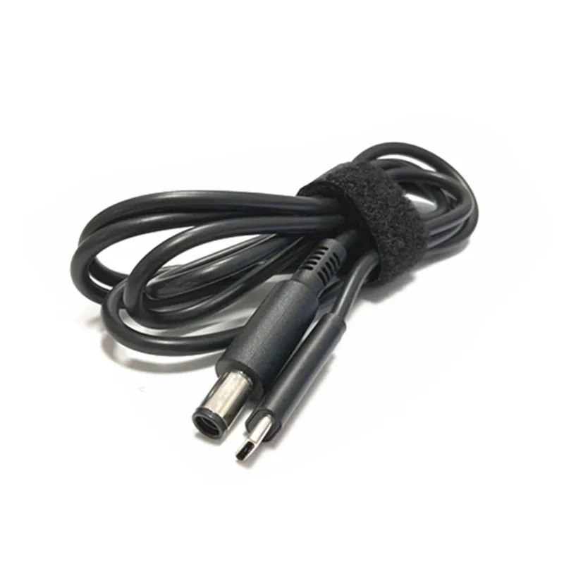 USB-C كابل USB 3.1 نوع C إلى تيار مستمر 7.4*5.0 / 7.4*0.6 مللي متر ذكر إلى ذكر شاحن الكمبيوتر المحمول تيار مستمر جاك كابل محول الطاقة PD شحن