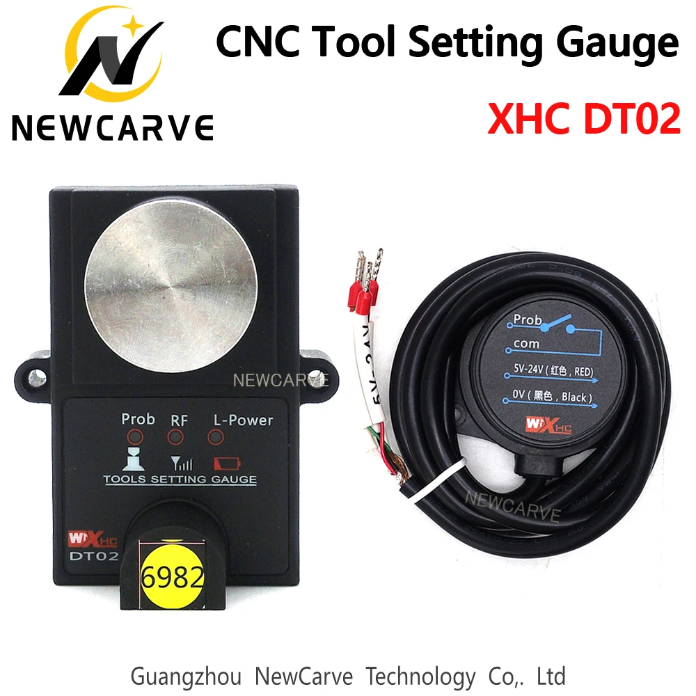 XHC High Accuracy Tool settle Gauge Wireless CNC Router machine Tool Setting Gauge Height Controller DT02 NEWCARVE