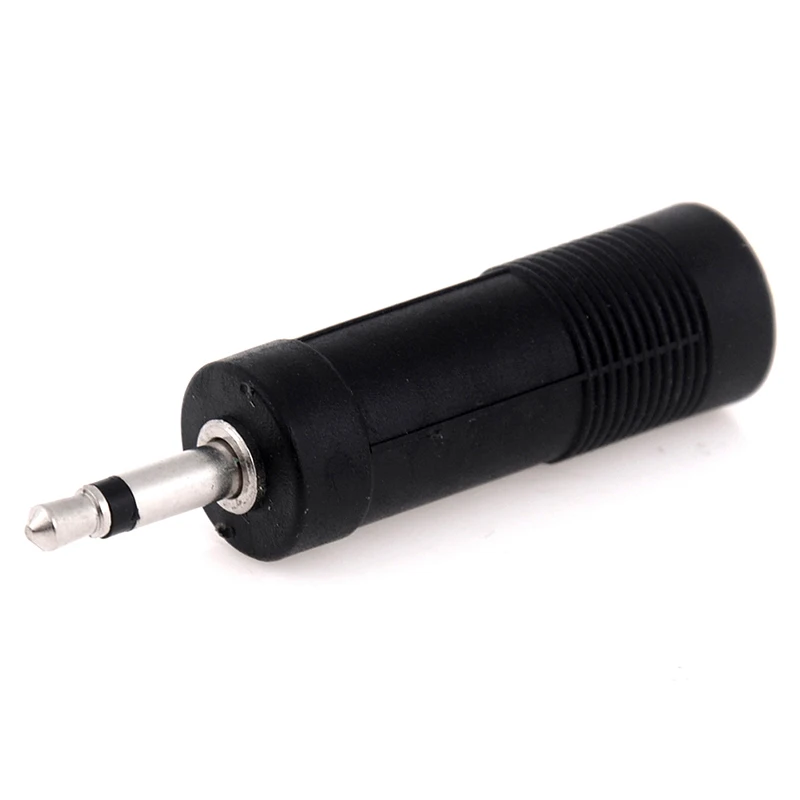 3,5 мм штекер для 1/4 6,35 мм гнездовой моноадаптер