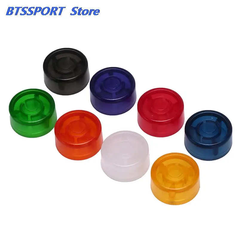 10Pcs/pack Electric Guitar Effect Pedal Foot Nail Cap Amplifiers Candy Color Foot Switch Toppers Knob Accessories