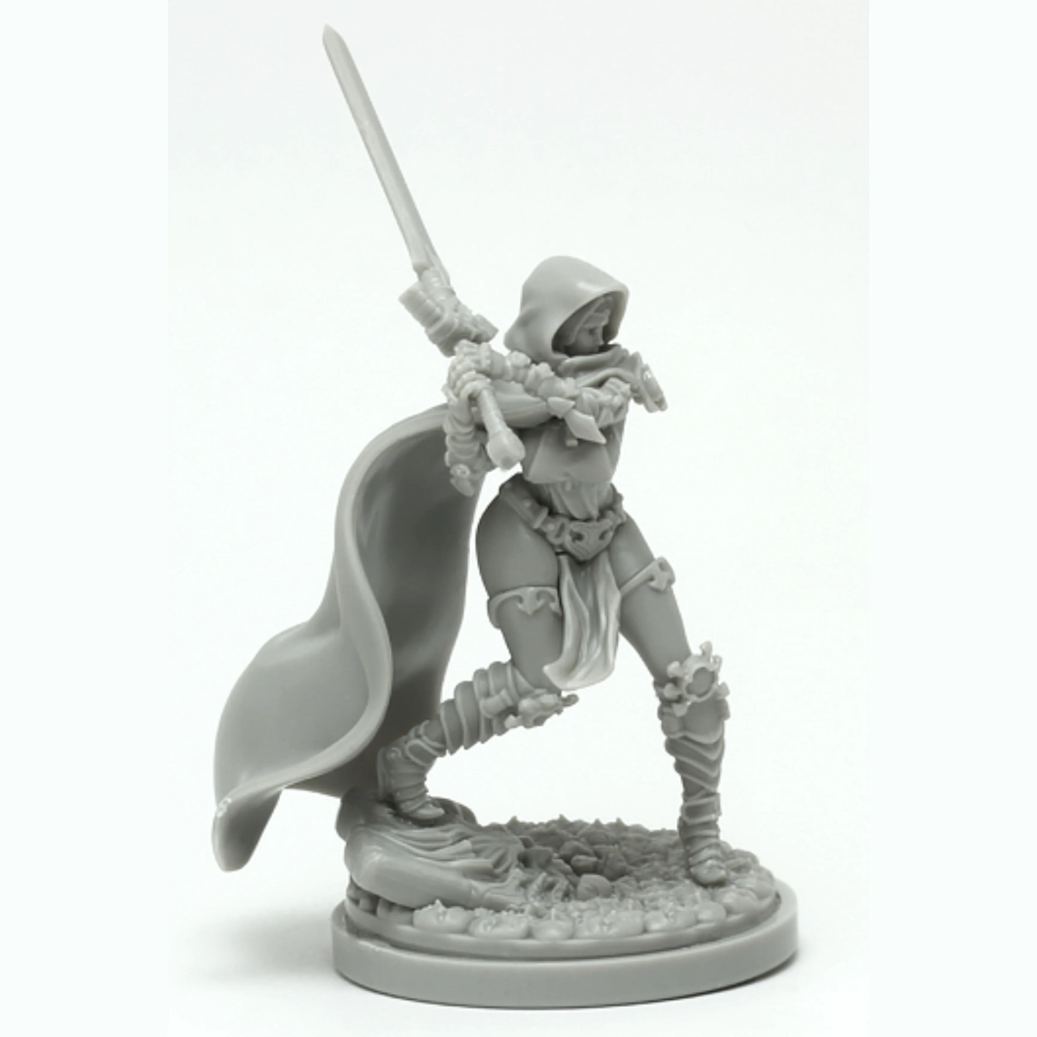 30Mm Resin Model Figuur Gk, Vrouwelijke Rol, Ongemonteerd En Ongeverfd Kit