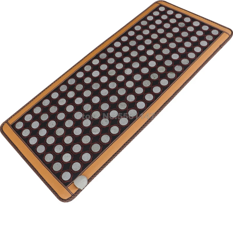 New Sale Tourmaline Jade Stone Massage Cushion Thermal Sofa Mattress Soft Jade Mat Infrared Heating Mat  Free Shipping