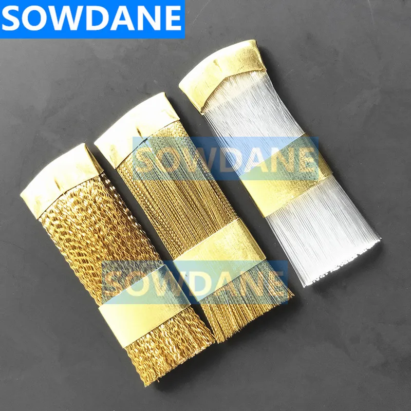 Dental Material Copper Flat brush For clean Burs , Copper Material,Nylon Material Brush Dentist Cleaning Tool