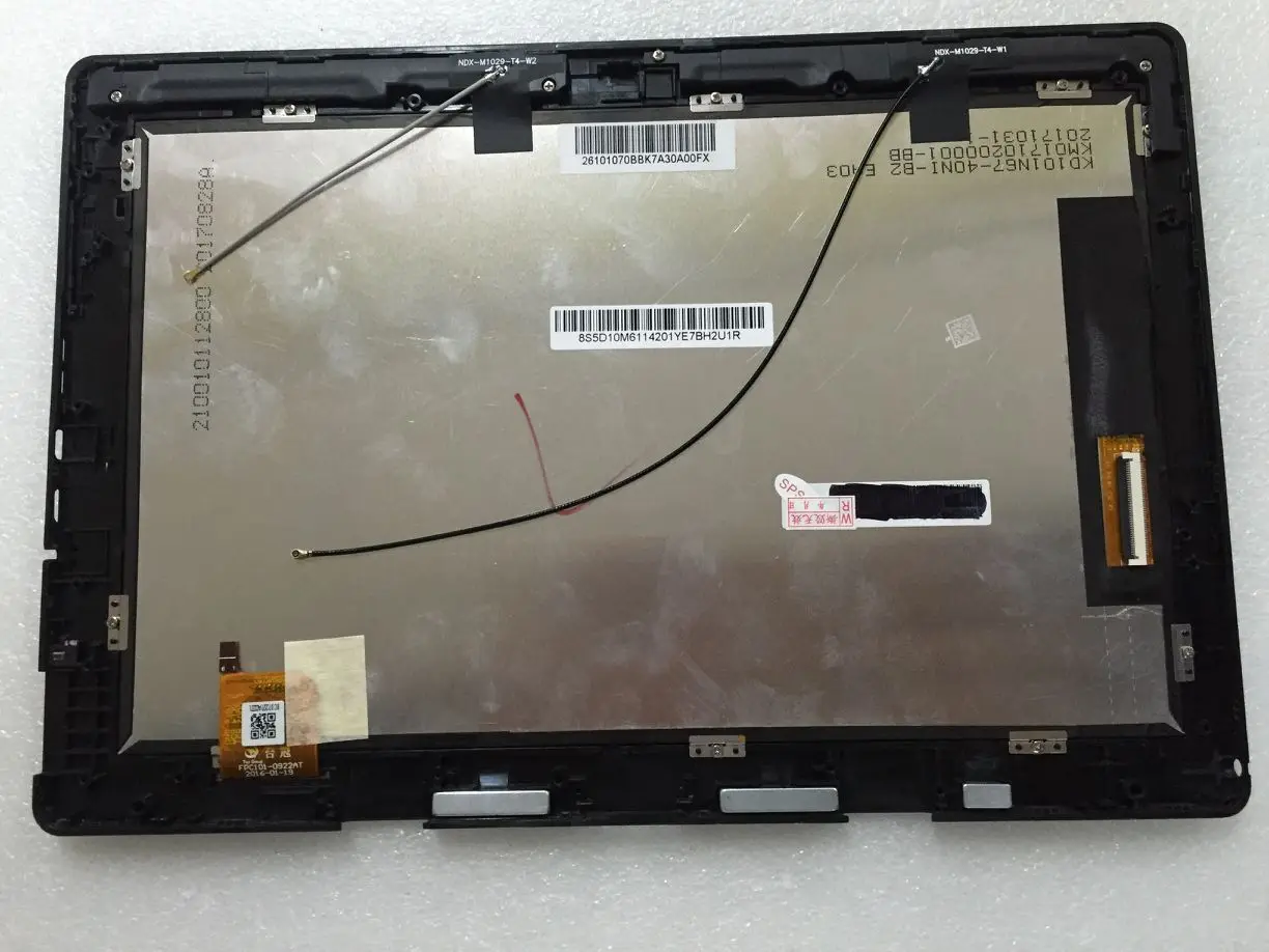 Imagem -02 - Tela Lcd Touch de Led de 10.1 Polegadas para Lenovo Ideapad Miix 31010icr 1366x76.