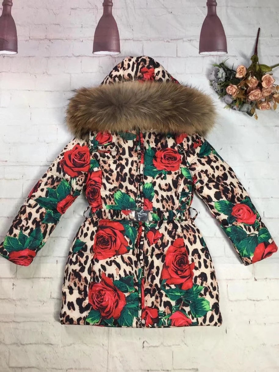 child down parka girl 95cm-145 2022 winter down jacket children's jackets girl down jackets child long thicken outerwear boy