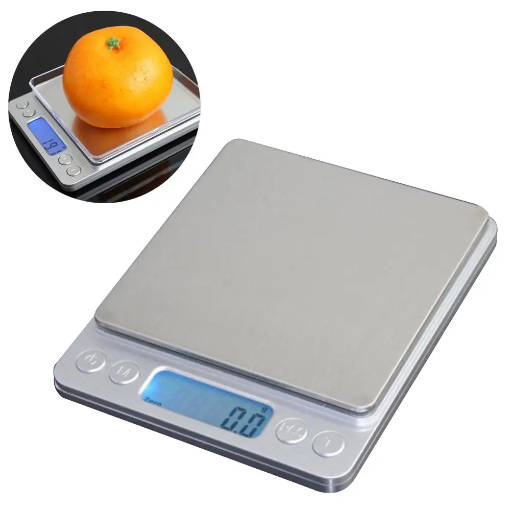 NEW 500/0.01g 3000g/0.1g LCD Portable Mini Electronic Digital Scales Pocket Case Postal Kitchen Jewelry Weight Balance Scale