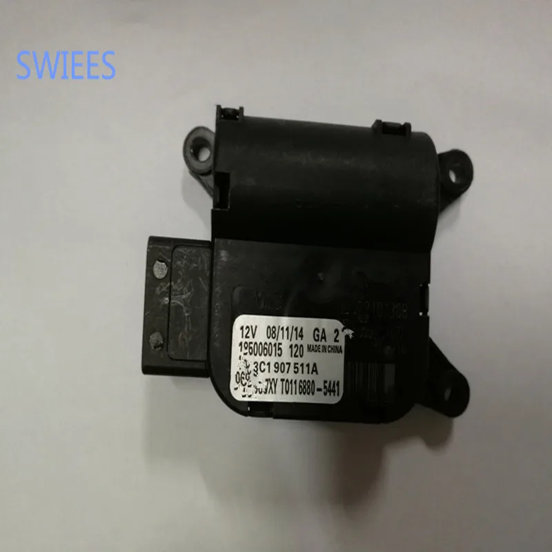 SWIEES Original 3C1907511A AC Temperature Adjust Valve Evaporation Tank Motor For VW Passat B6 B7 CC 3C1 907 511 A  3C1907511A