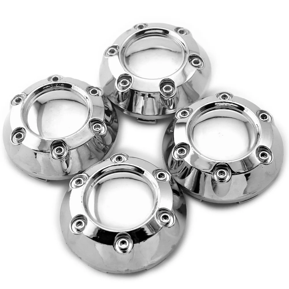 1pc 67mm 61mm Chrome Silver Pure Base Car Wheel Center Cover For Rims Without Emblem Auto Universal Hub Caps For Alloy Wheel