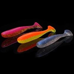 WALK FISH 6 sztuk/partia 7cm/9cm woblery przynęty wędkarskie Easy Shiner Swimbait silikonowa miękka przynęta dwukolorowy karp sztuczna miękka przynęta