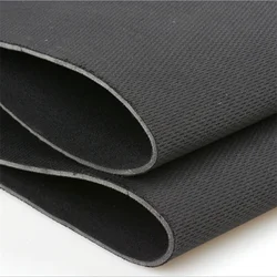 4 Yards Hot and Cold Pressing One - piece Helmet Lining Sponge Pad Helmet Shockproof Black Eva Stretch Fabric Other Fabric Plain