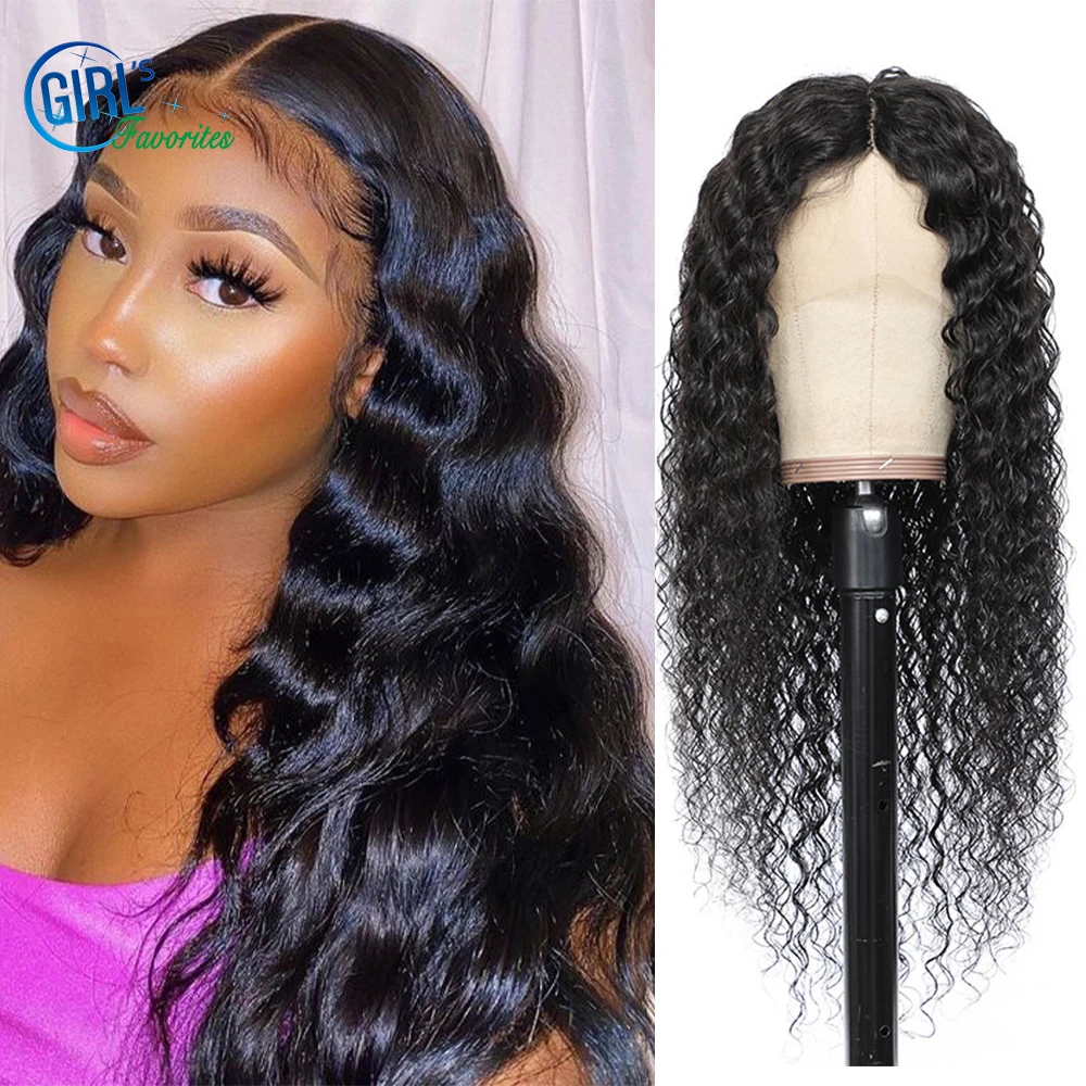 Brazilian Deep Wave Human Hair Wig 13x4x1 T Lace Part Wig Transparent Lace Wigs Remy Deep Part Wig 30 32 Inch Pre Plucked