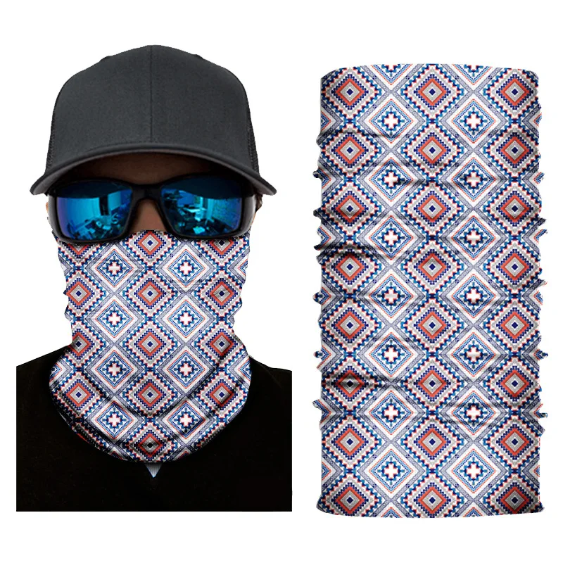 Neck Warmer Magic Bicycle 3D Magic Design Tubular Seamless Bandanas For Men Scarf Cycling Face Mask Women Scarves Headband