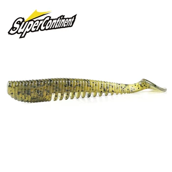 Esche da pesca supercontinenti 5cm 8cm 9.5cm 11cm Esche artificiali Wobblers Esche morbide Shad Carpa Esche da pesca in silicone