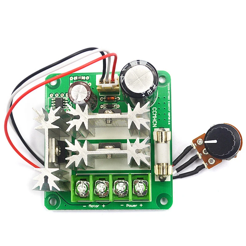 DC 6V-90V 15A DC Motor Speed Controller Stepless Speed Regulation Pulse Width PWM DC 12V 24V 36V 48V 1000W DC 6V-90V 15A DC Moto