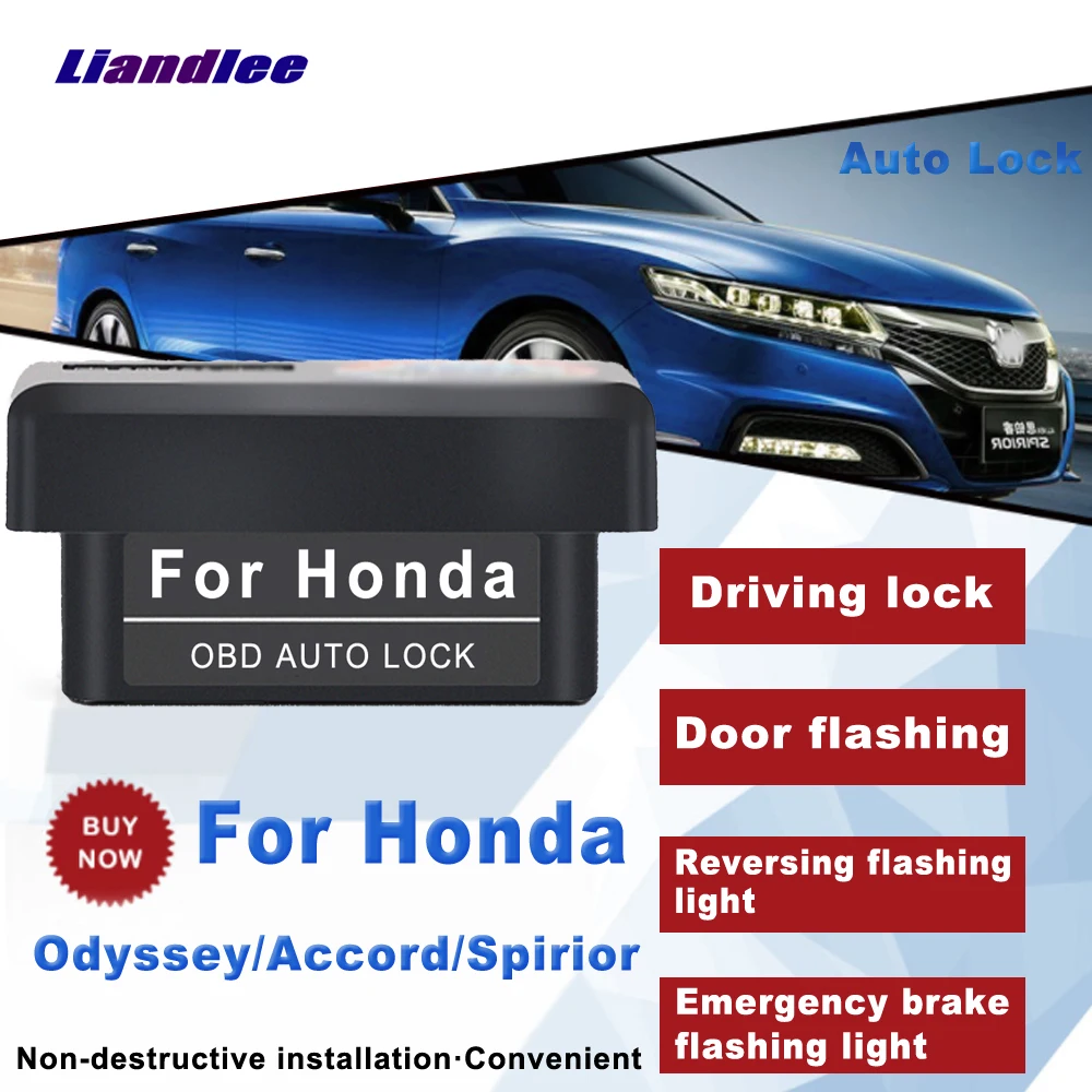 

Auto Door Lock For Honda Odyssey/Accord/Spirior Car Electronics Accessories OBD Latch Window Lifter Plug and Play